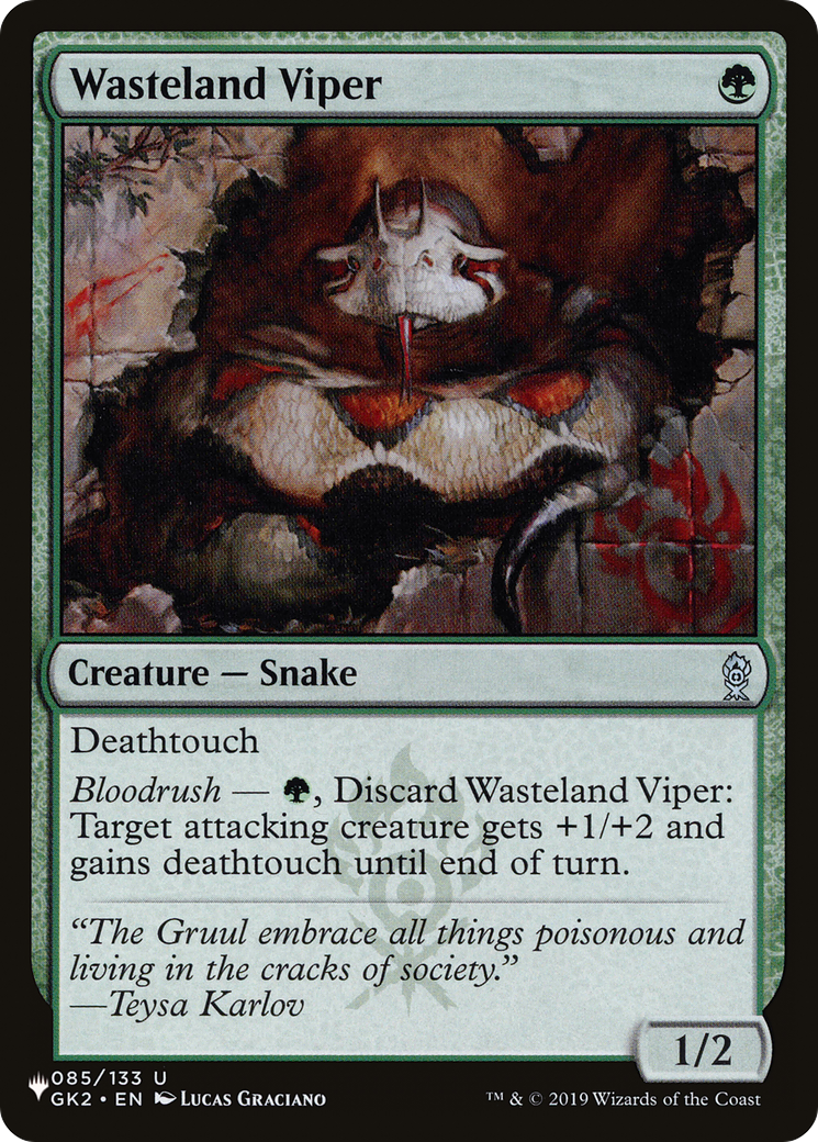Wasteland Viper (LIST-085/133) - The List