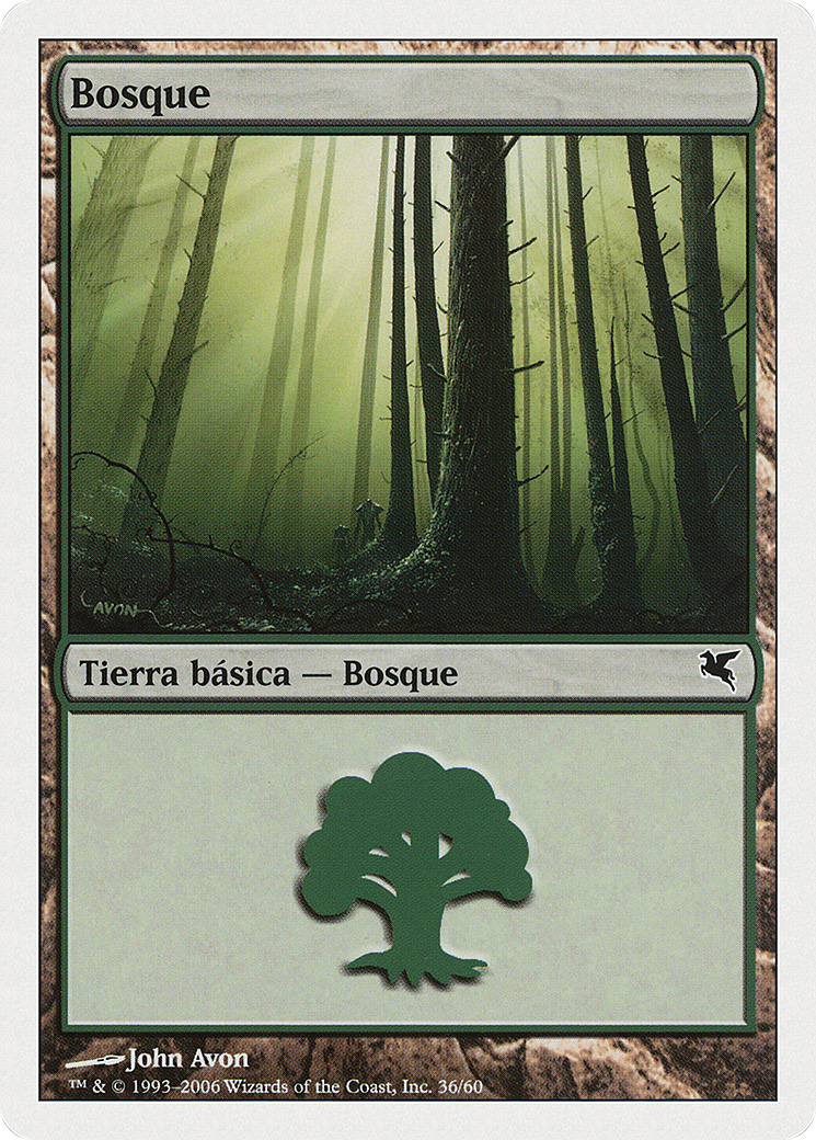 Forest (Spanish) - "Bosque" (B36) (PSAL-B36) - Salvat 2005