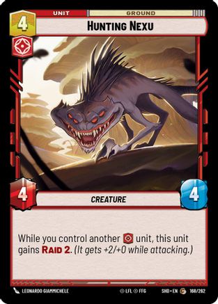 Hunting Nexu (168/262) - Shadows of the Galaxy Foil