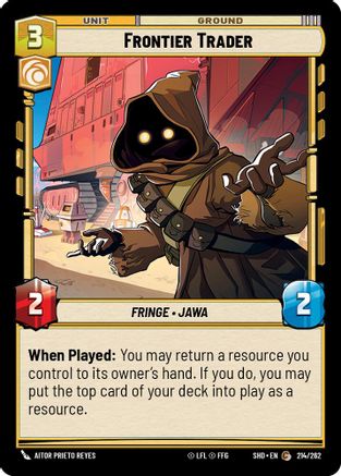 Frontier Trader (214/262) - Shadows of the Galaxy Foil
