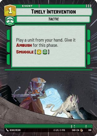 Timely Intervention (Hyperspace) (398) - Shadows of the Galaxy