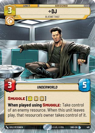 DJ - Blatant Thief (Hyperspace) (481) - Shadows of the Galaxy Foil