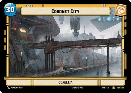 Coronet City // Shield (025 // T02) - Shadows of the Galaxy