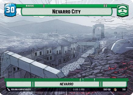 Nevarro City // Shield (Hyperspace) (300 // T04) - Shadows of the Galaxy