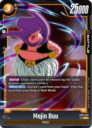 Majin Buu - FB03-093 (FB03-093) - Raging Roar Holofoil