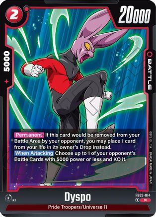Dyspo - FB03-014 (FB03-014) - Raging Roar Holofoil