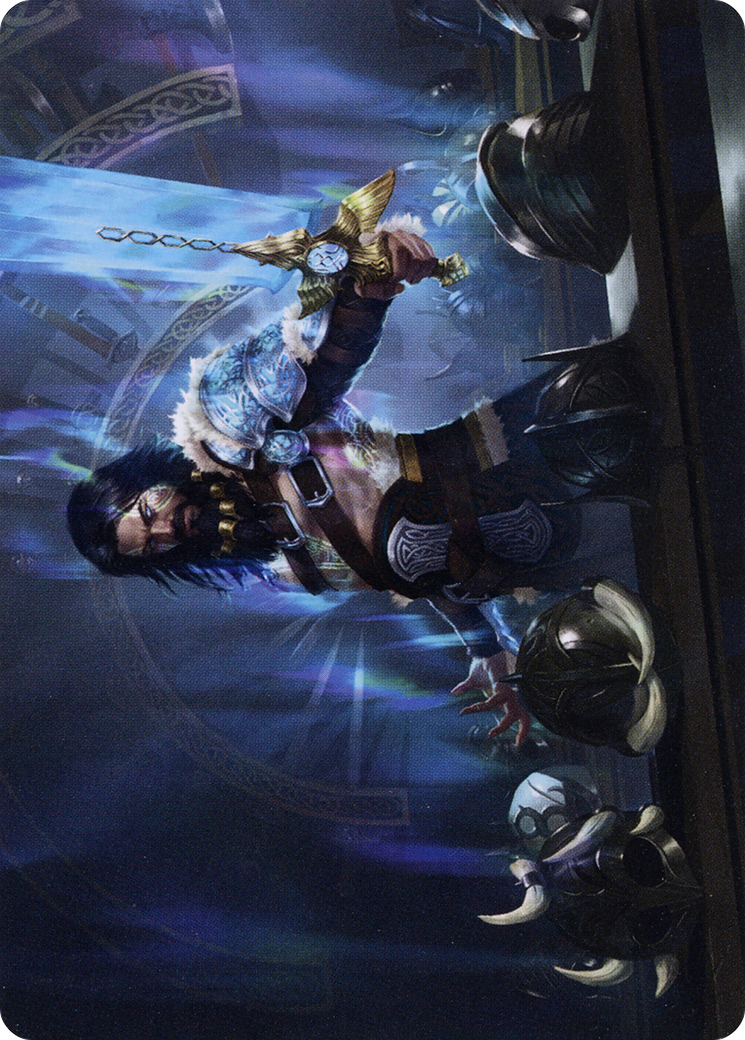 Halvar, God of Battle // Halvar, God of Battle (ASKHM-002) - Art Series: Kaldheim (Borderless)