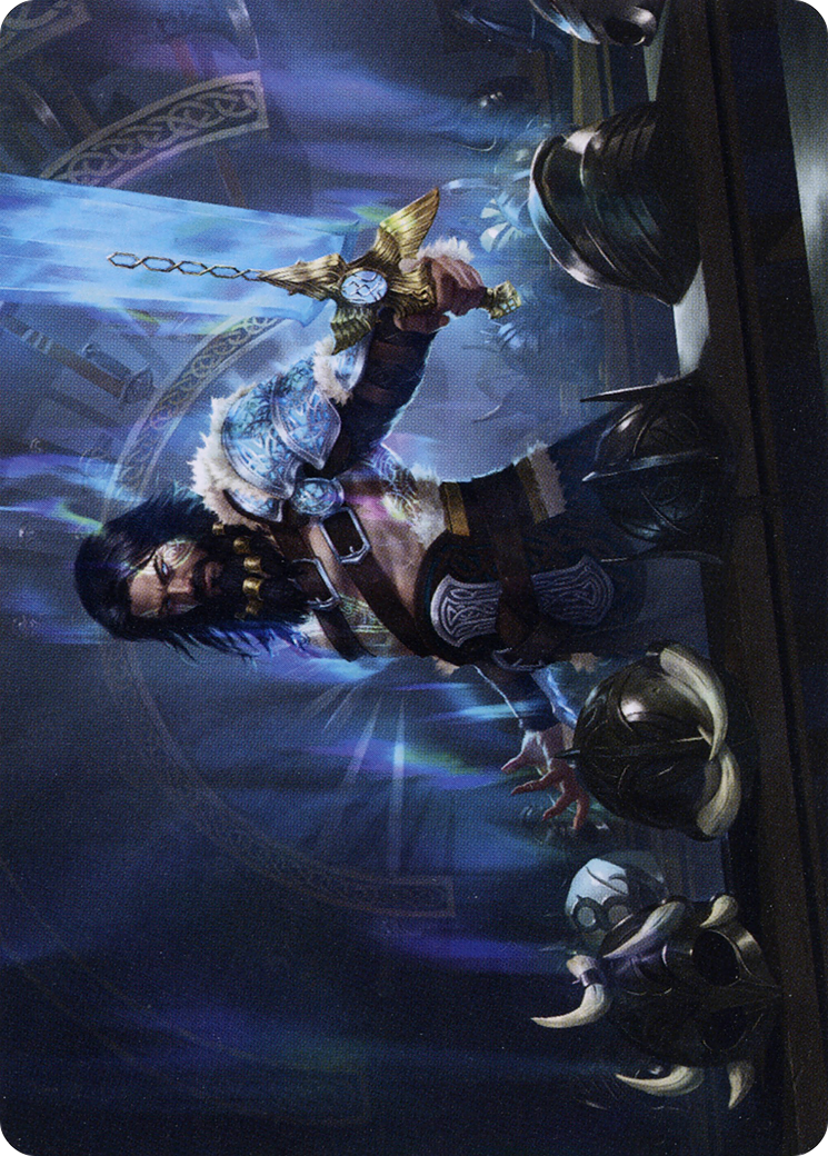 Halvar, God of Battle // Halvar, God of Battle (ASKHM-002) - Art Series: Kaldheim (Borderless)
