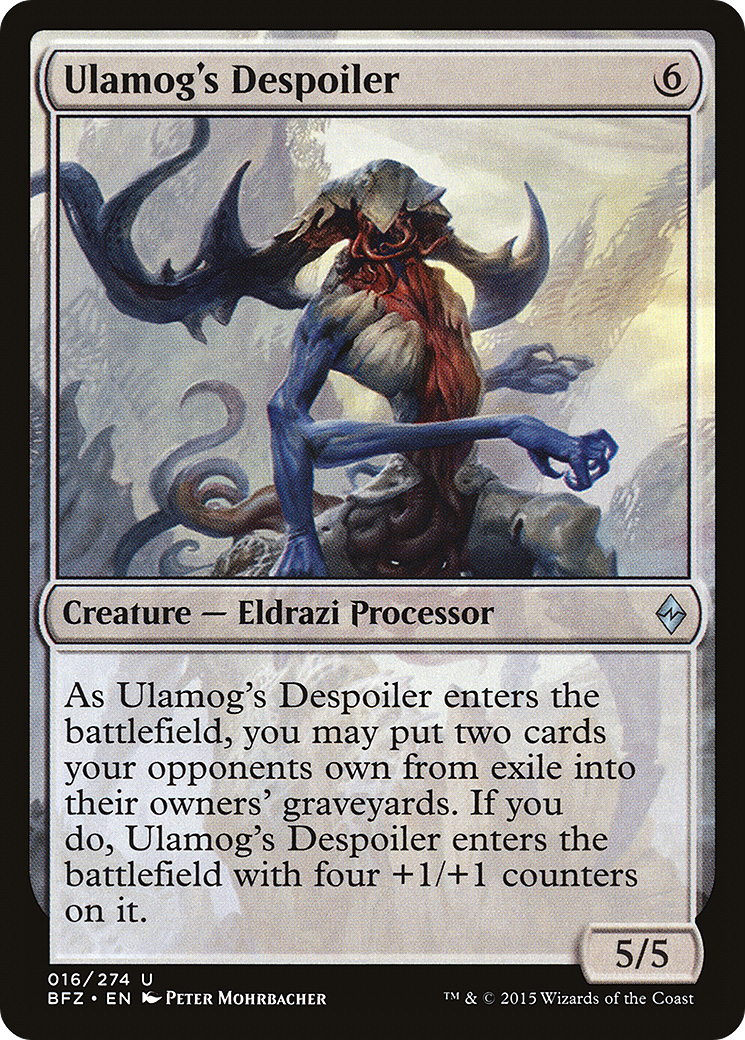 Ulamog's Despoiler (BFZ-016) - Battle for Zendikar
