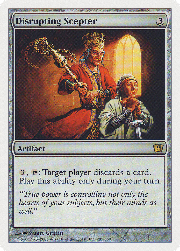 Disrupting Scepter (9ED-295) - 9th Edition Foil