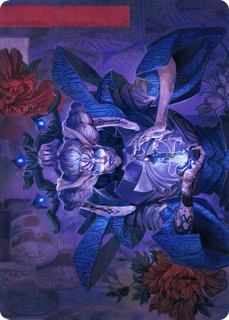 Tameshi, Reality Architect // Tameshi, Reality Architect (ANEO-036) - Neon Dynasty Art Series (Borderless)