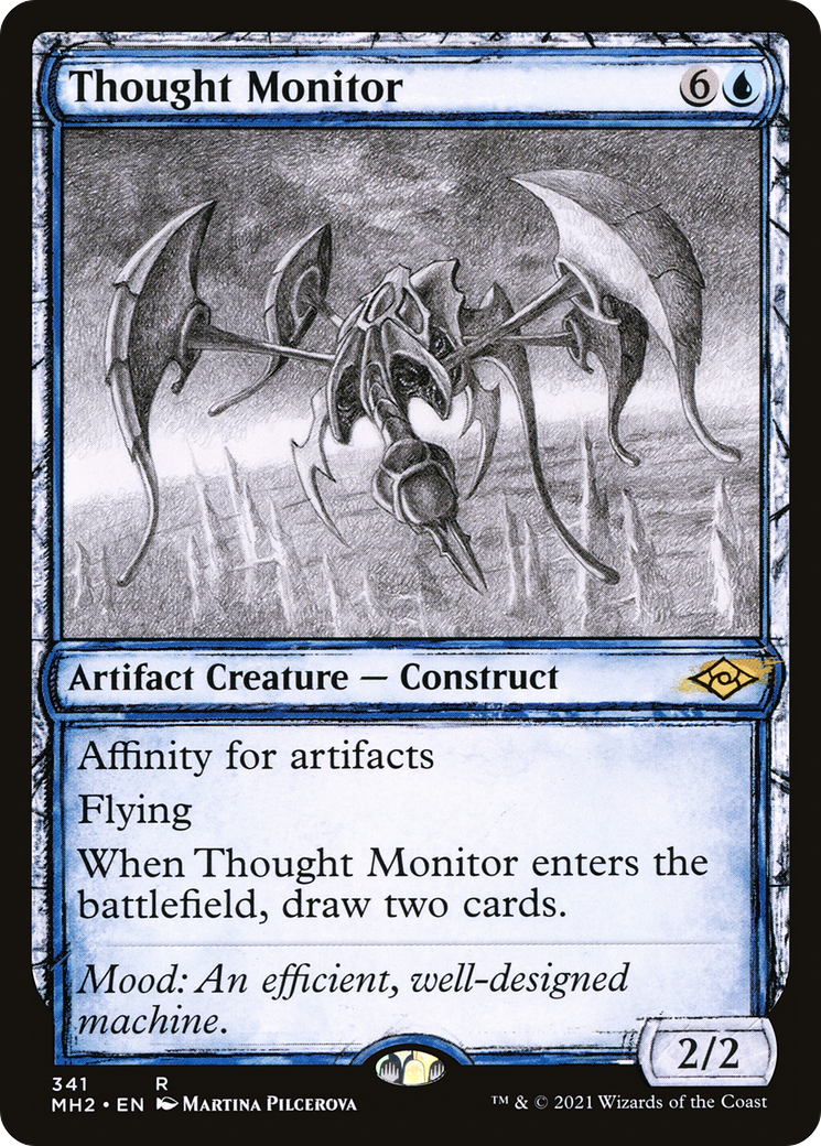 Thought Monitor (Showcase) (MH2-341) - Modern Horizons 2: (Showcase)