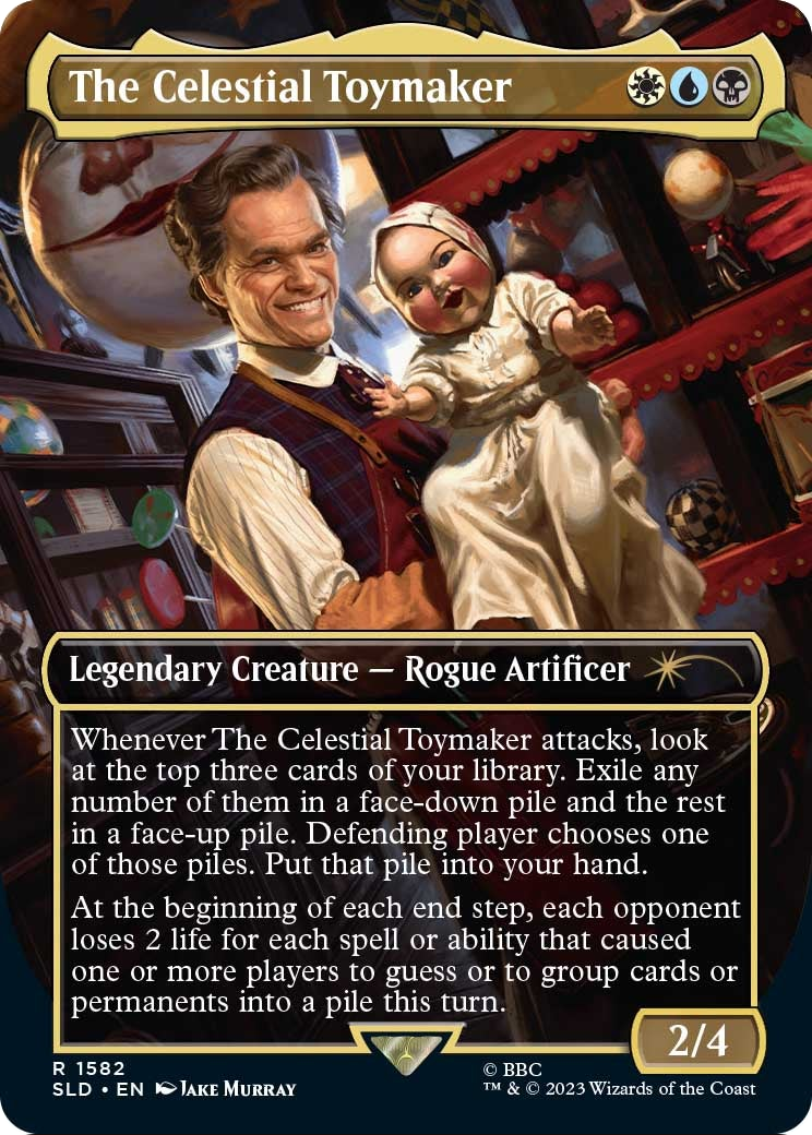 The Celestial Toymaker (SLD-1582) - Secret Lair Drop (Borderless)