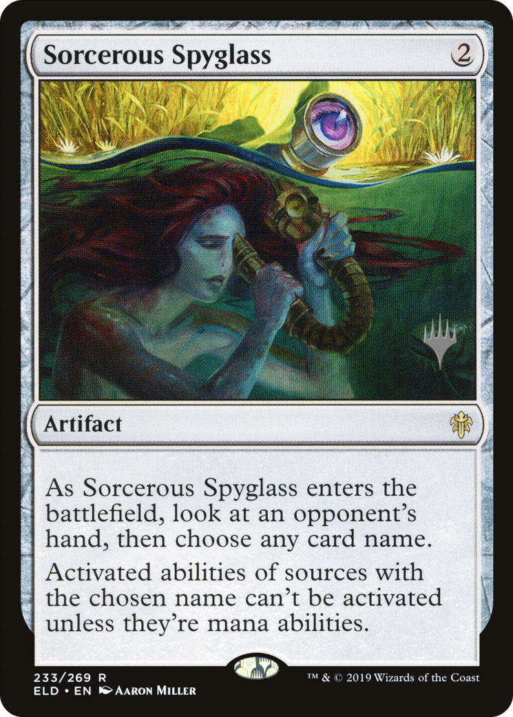 Sorcerous Spyglass (PPELD-233) - Throne of Eldraine Promos