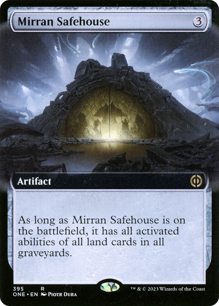 Mirran Safehouse (Extended Art) (ONE-395) - Phyrexia: All Will Be One: (Extended Art)