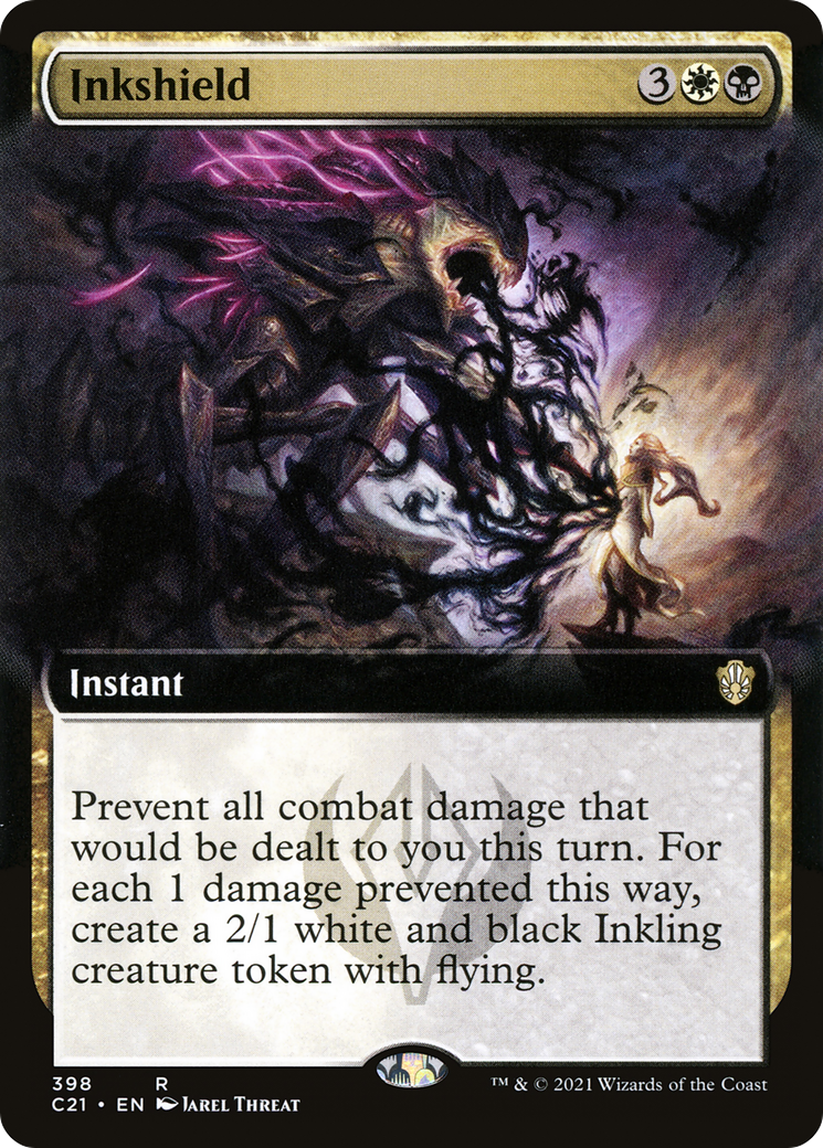 Inkshield (Extended Art) (C21-398) - Commander 2021: (Extended Art)
