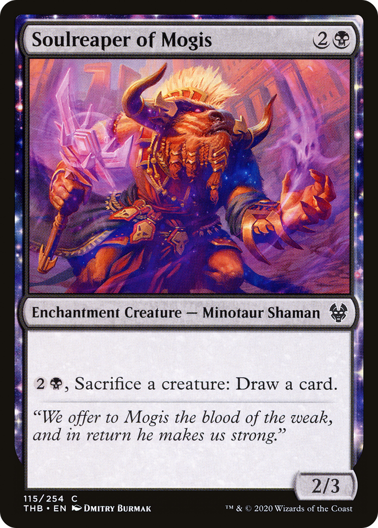 Soulreaper of Mogis (THB-115) - Theros Beyond Death: (enchantment) Foil