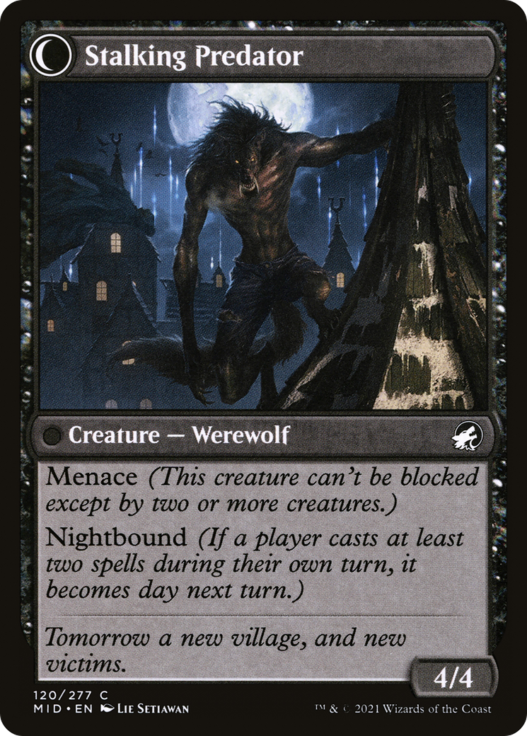 Shady Traveler (MID-120) - Innistrad: Midnight Hunt: (Double Faced Transform)