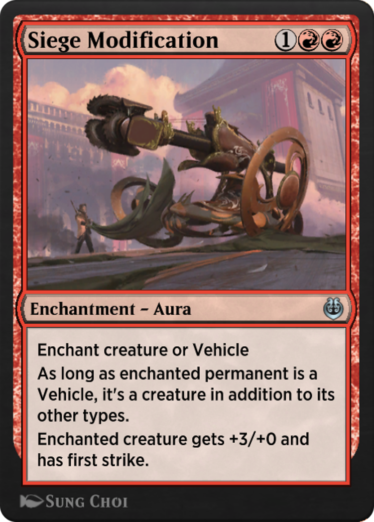 Siege Modification (KLR-145) - Kaladesh Remastered
