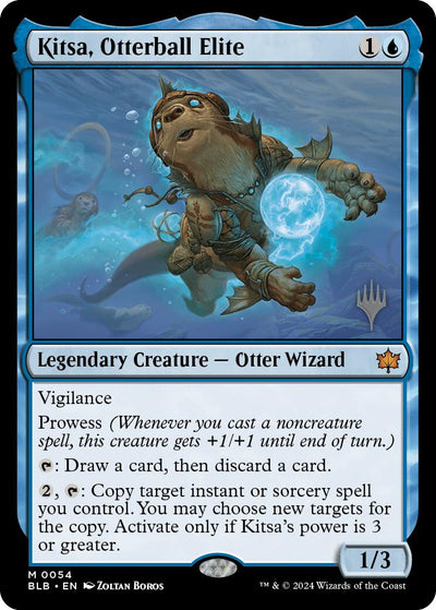 Kitsa, Otterball Elite (Promo Pack) [Bloomburrow Promos]