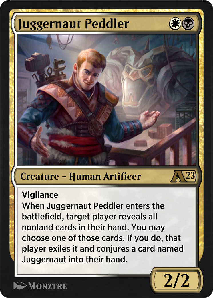 Juggernaut Peddler (YDMU-023) - Alchemy: Dominaria