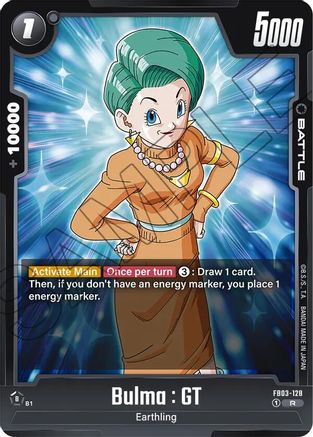 Bulma : GT (FB03-128) - Raging Roar Holofoil