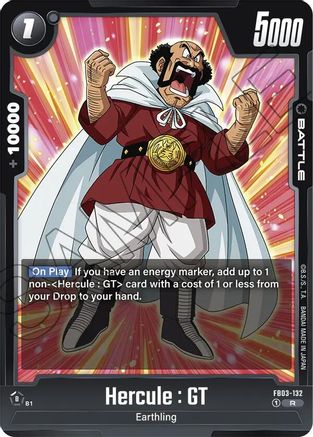 Hercule : GT (FB03-132) - Raging Roar Holofoil