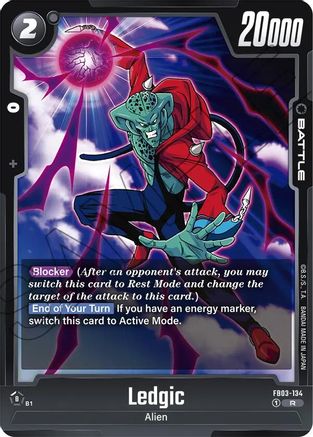 Ledgic (FB03-134) - Raging Roar Holofoil