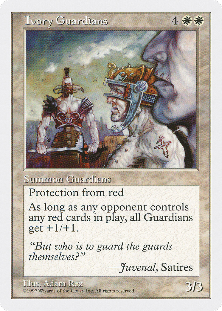 Ivory Guardians (5ED-) - Fifth Edition