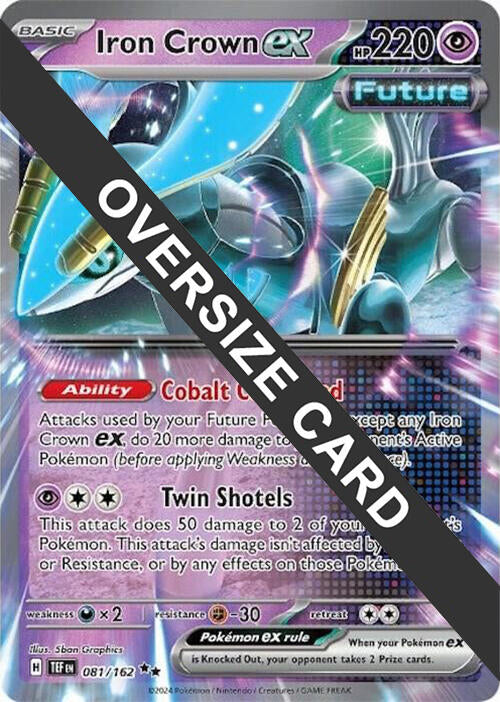 Iron Crown ex (081) (Jumbo Card) [Scarlet & Violet: Black Star Promos]