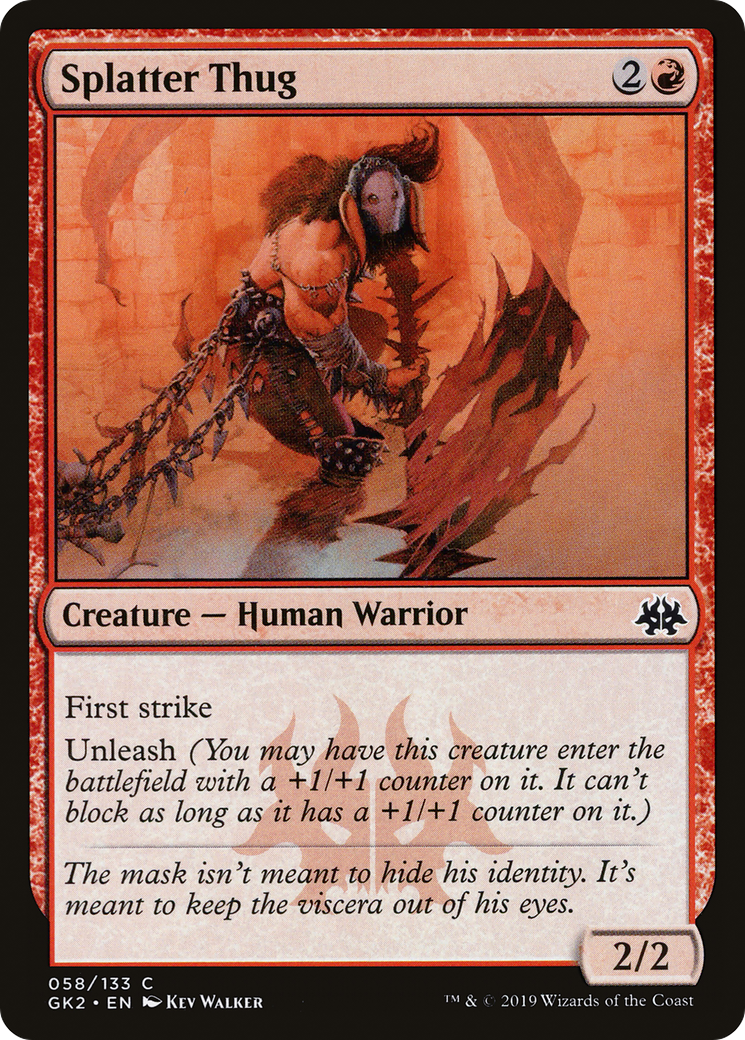 Splatter Thug (GK2-058) - RNA Guild Kit