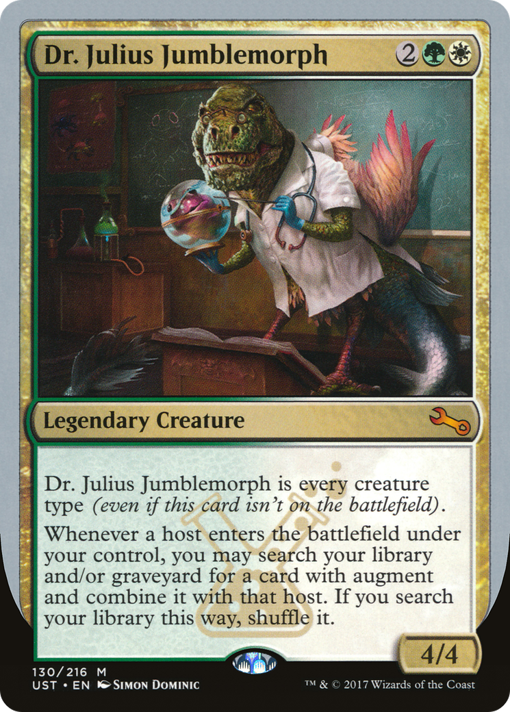Dr. Julius Jumblemorph (UST-130) - Unstable Foil