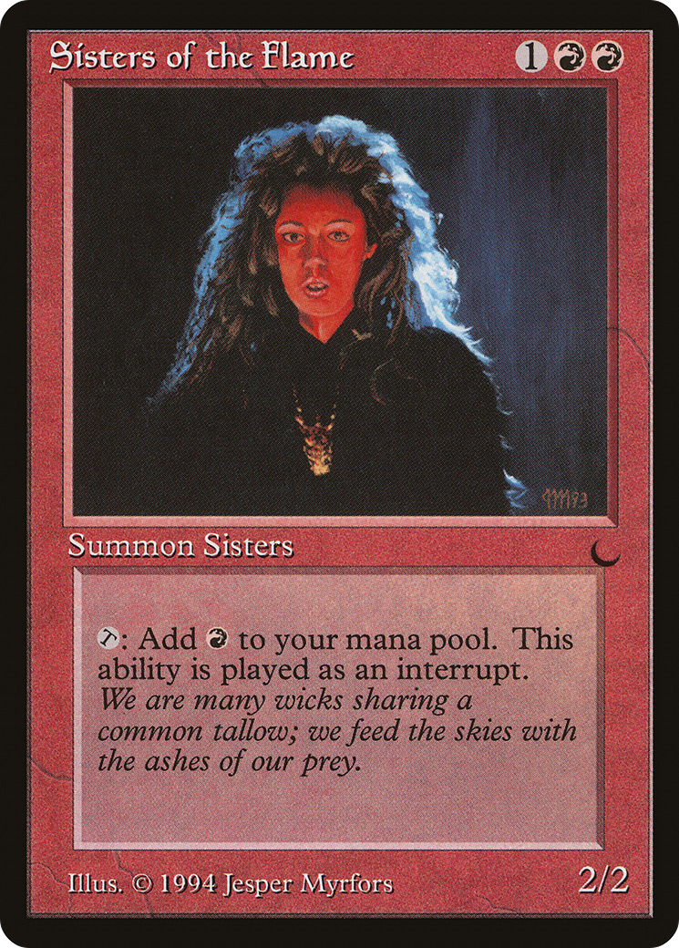 Sisters of the Flame (DRK-) - The Dark