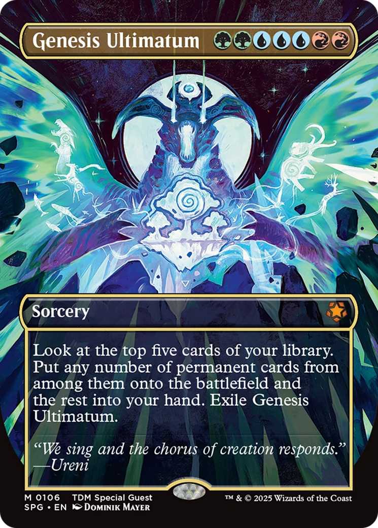 Genesis Ultimatum (Borderless) (SPG-106) - Special Guests (Borderless) Foil