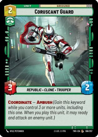 Coruscant Guard (106/257) - Twilight of the Republic