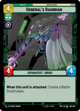 General's Guardian (083/257) - Twilight of the Republic Foil