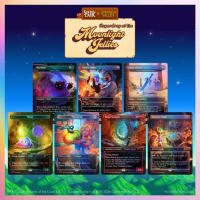 Secret Lair x Stardew Valley: A Flicker in the Deep Foil Edition