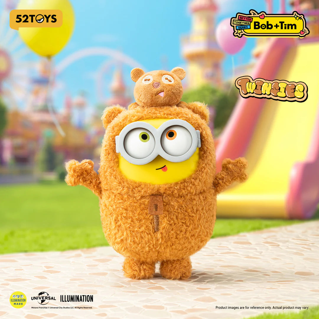 52 Toys - The Minions: Bob & Tim Best Buddies Forever Series Vinyl Plush