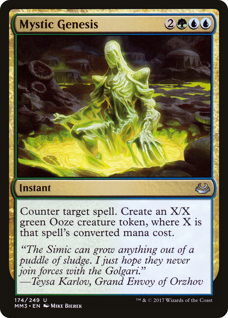 Mystic Genesis (MM3-174) - Modern Masters 2017