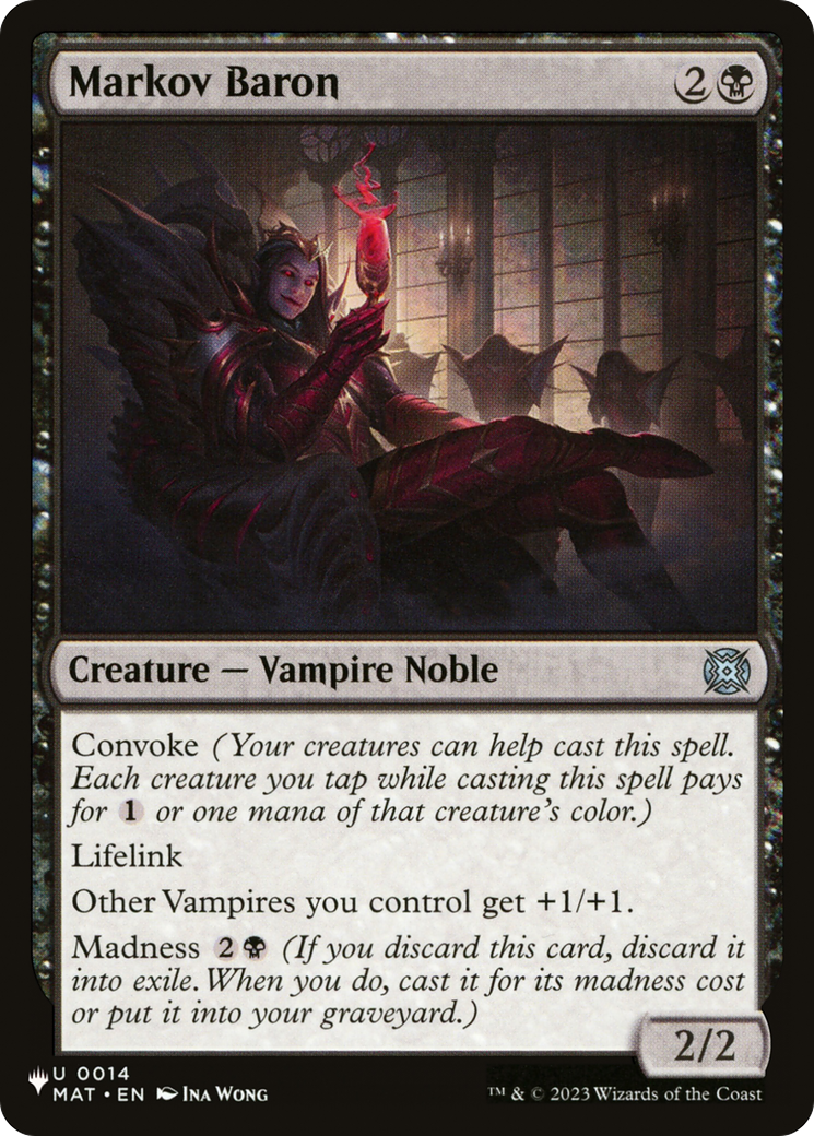 Markov Baron (LIST-0014) - The List