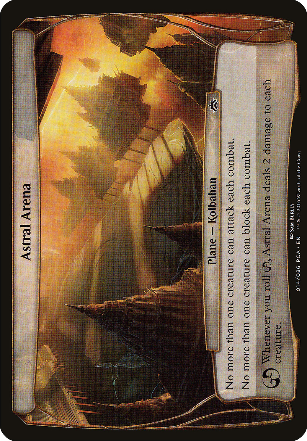 Astral Arena (Planechase Anthology) (OVER-011) - Planechase Anthology Planes