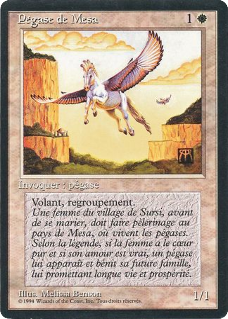 Mesa Pegasus (FBB-) - Foreign Black Border