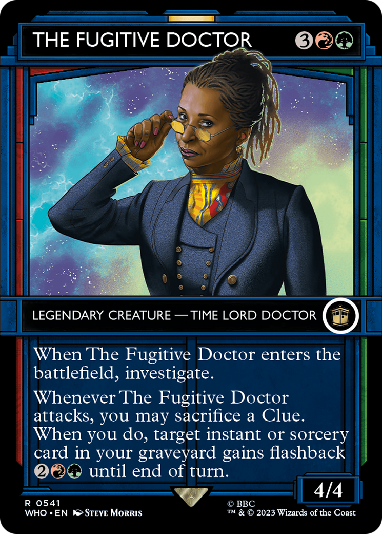The Fugitive Doctor (Showcase) (WHO-541) - Doctor Who: (Showcase) (Borderless)