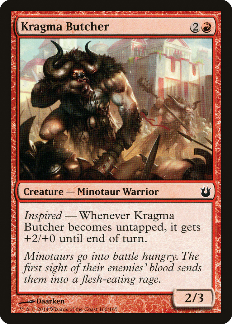Kragma Butcher (BNG-100) - Born of the Gods Foil