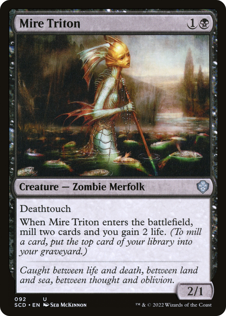 Mire Triton (SCD-092) - Starter Commander Decks