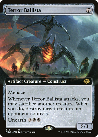 Terror Ballista (Extended Art) [The Brothers' War]