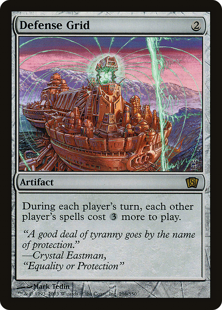 Defense Grid (8ED-296) - 8th Edition Foil
