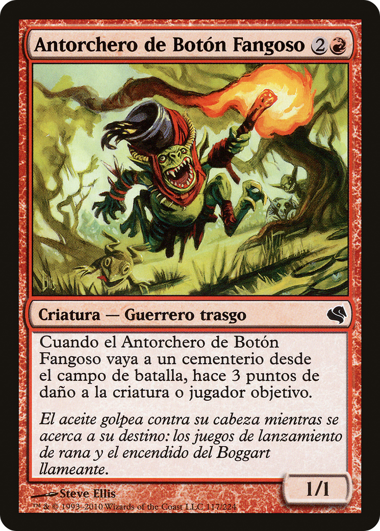 Mudbutton Torchrunner (Spanish) - "Antorchero de Boton Fangoso" (PS11-117) - Salvat 2011