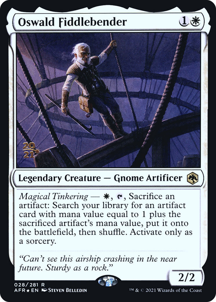 Oswald Fiddlebender (PRE-028) - Adventures in the Forgotten Realms Promos Foil