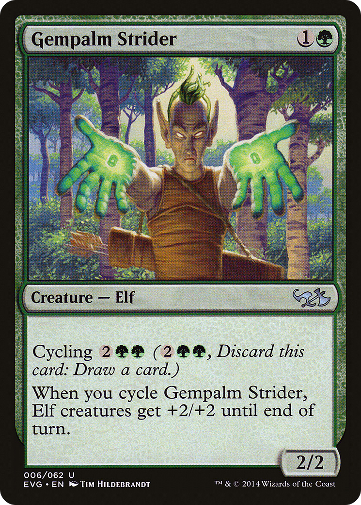 Gempalm Strider (DD3-) - Duel Decks Anthology: Elves vs. Goblins